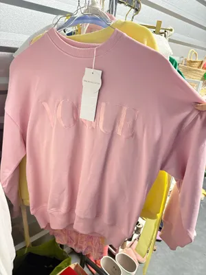 Vogue sweatshirt Pink Size L thumbnail 1
