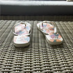 Farm‎ Rio Banana Nest Havaianas Sandals size 11/12 boho vacation beach travel thumbnail 6