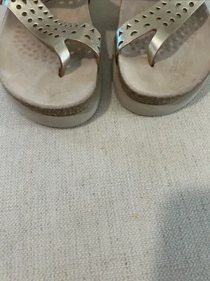 Mephisto Helen Women's Sandals – Gold, Size EU38/US8, NEW no tags thumbnail 10