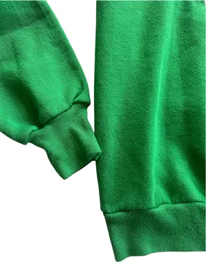 Vintage St. Patrick’s Day Shamrock Pullover Size S Cottage Grandmacore 90s thumbnail 4