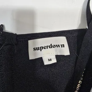 Superdown Pollie Mini Dress in Black thumbnail 9