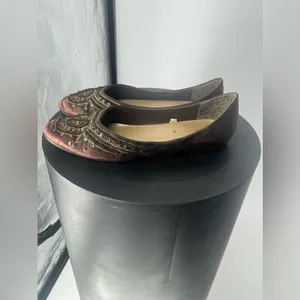 Mossino‎ brown flats size 9 thumbnail 3