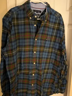 Tommy Hilfiger Shirt Button Down Long Sleeve thumbnail 1