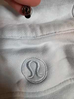Light blue Lululemon Scuba Hoodie Half-Zip thumbnail 4