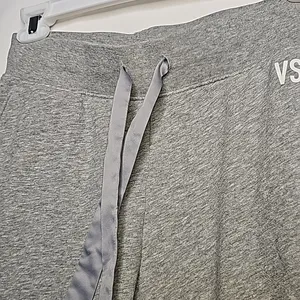Victoria's Secret pull on jogger sweatpants gray lounge sz Small thumbnail 5