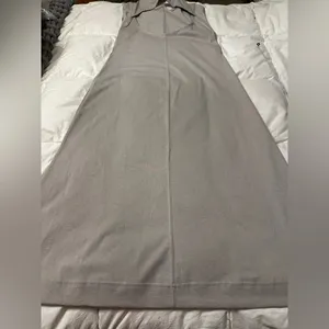 FP Beach Gray Sleeveless Simone Open Back Maxi Dress - NWOT - Size L thumbnail 6