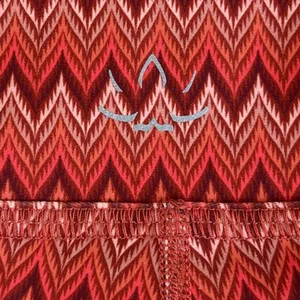 Like New Beyond Yoga High Waisted Midi Leggings Paprika Chevron Size Small thumbnail 8
