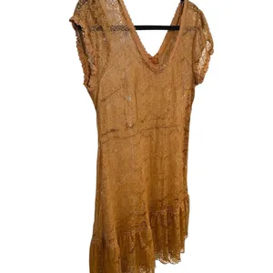 Scully honey creek western wear Sheer Lace dress Tan Dress stagecoach thumbnail 7