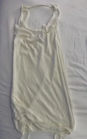 Princess Polly Cream Knit Cami with Adjustable Tie Hem thumbnail 1