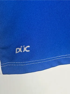 DUC Sz M Blue Athletic Skort Blue And White With Back Ruffle thumbnail 4