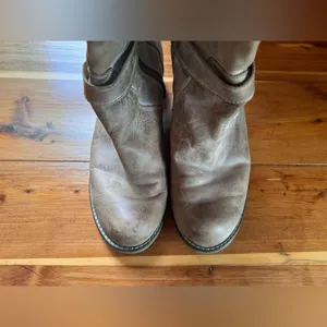 Corral P5016 Cowgirl Boots Size 10M Genuine leather Distressed taupe thumbnail 4