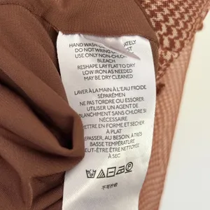 Urban Outfitters Moxie Mesh Mini Slip Dress Brown Swirl Optical Illusion Small thumbnail 12