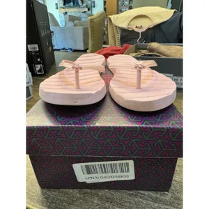 Tory Burch KIRA Flip Flops Petunia‎ Size 11 Store Display Pink thumbnail 5