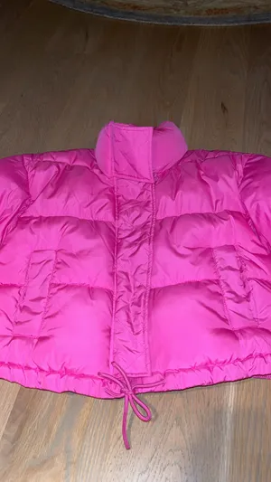 Pink Puffer Jacket Old Navy thumbnail 3