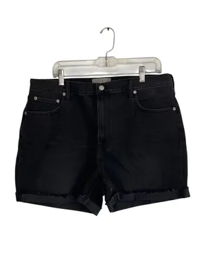 Everlane The Cheeky Jean Shorts in Vintage Black 33 New Womens Denim thumbnail 4