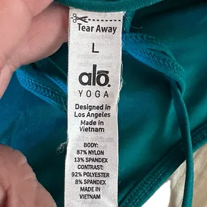 Alo‎ Yoga Blue Sports Bra Top thumbnail 4