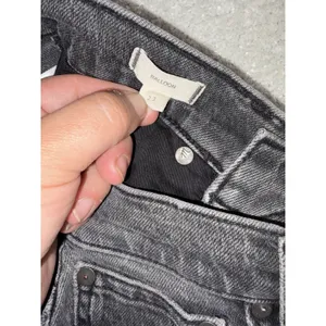 Madewell Jeans Womens‎ 23 Black Washed Balloon Relaxed Tapered High Rise Barrel thumbnail 3