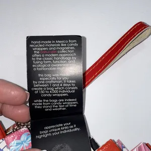 Vintage 90s Y2K Twizzler Cherry Berry Strawberry Candy Wrapper‎ Zip Purse NWT thumbnail 4