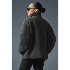 Alo Yoga Stretch Woven Notable Jacket Anthracite M thumbnail 4