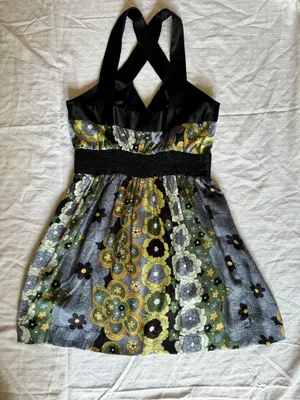 Silk baby doll sundress thumbnail 2