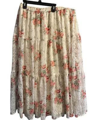 American Eagle outfitters long floral skirt thumbnail 3