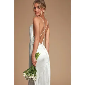 ELLIATT Aisle Dress in White X-Large New Womens Maxi Gown Bridal Wedding thumbnail 15