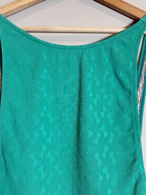 Free People free-est Pamela One Piece Swimsuit Women's Medium Mermaid Green NWT thumbnail 8