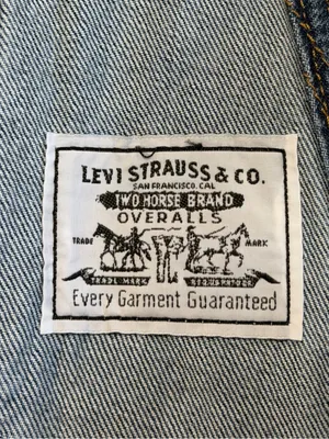 Levi’s Cotton Denim Overalls Shortalls Women’s Size Medium Blue thumbnail 3