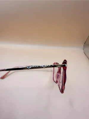 Zeelool Pink Tortoiseshell Women’s Fashion Glasses Frame, No prescription thumbnail 4