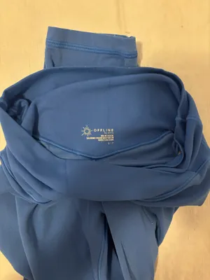 Offline Aerie Leggings Crossover Small Blue  thumbnail 4