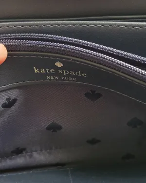 Kate Spade Staci large continental wallet with an apple print thumbnail 4