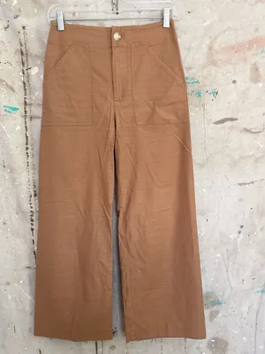 Anthropologie Maeve Colette Wide-Leg Cropped Pants thumbnail 5