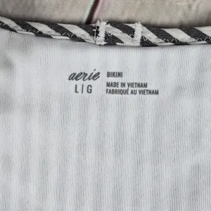 Aerie Bikini Bottoms Striped Ruffle Gingham Trim Womens Size L‎ thumbnail 6