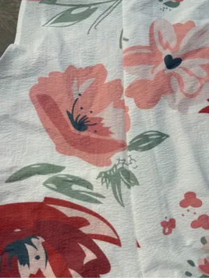 Women’s Large Floral Flower Romper thumbnail 3