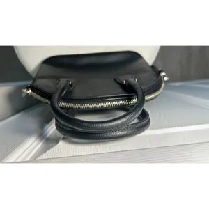 Kate Spade Black Pebbled Leather Dome Satchel Crossbody Bag Capsule‎ Purse thumbnail 11