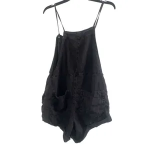 ✨Billabong Wild Pursuit Off Black Sz Medium Romper✨ thumbnail 6