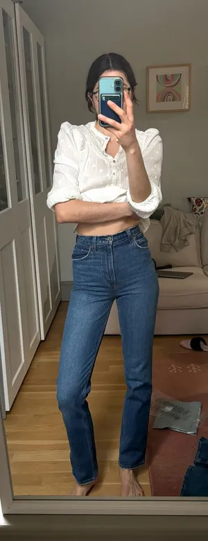 Abercrombie High-Rise Jeans 90s Straight thumbnail 1