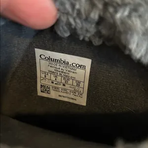 COLUMBIA Ice Maiden II‎ Slip Boot Suede Waterproof Winter Snow Black women’s 6 thumbnail 6