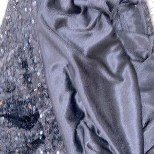 Alfred Angelo size 6 black strapless sequin dress thumbnail 6