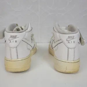 Nike Air Force 1 82' Women's Sneakers 7.5 White Mid Top Lace Up Athletic Shoes thumbnail 7