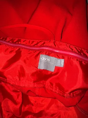 ASOS Halter Red Romper  thumbnail 4