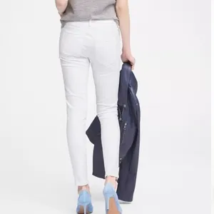 Banana Republic Premium Denim White Skinny Jeans Size 30 Ankle thumbnail 15