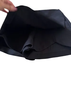 ZARA Black Mini Skirt Skort Size XS Womens thumbnail 3