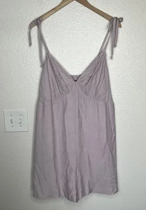 Forever 21 plus lavender Sleeveless romper size 1X thumbnail 2
