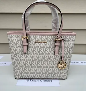 Michael Kors JST Extra-Small Top-Zip Tote Bag -Powder Blush Multi thumbnail 1