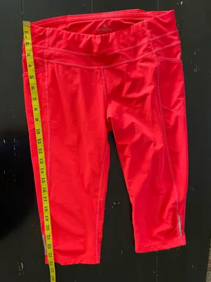 Bright Orange Athletic Capri ATHLETA Leggings ( Medium)   thumbnail 6