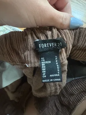 Brown Corduroy Shorts Forever 21 thumbnail 3