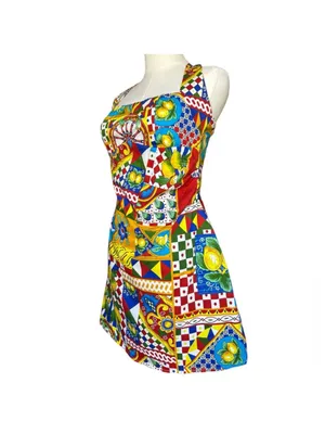 $145 NWOT Revolve X Seven Wonders AERA MINI DRESS - PHAEDRA PRINT L thumbnail 7
