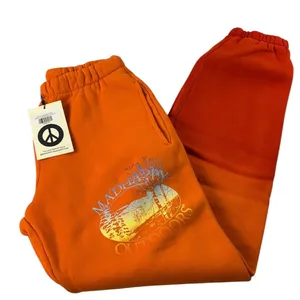 Madhappy Outdoors Heritage Sweatpants Orange Ombre Loungewear Casual NWT thumbnail 1