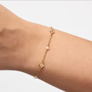 Ana Luisa Hannah Flower Bracelet thumbnail 2